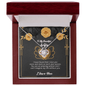 To My Beautiful Wife - Love Knot Necklace for Valentine’s Day