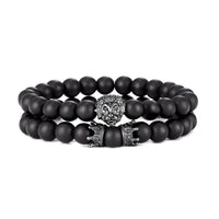 Load image into Gallery viewer, Lava Rock Lion Bracelet - Courageous Spirit
