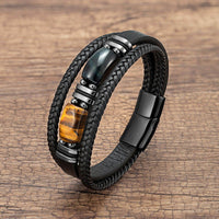 Load image into Gallery viewer, Multi-layer Stone Charm Bracelet

