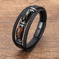 Load image into Gallery viewer, Multi-layer Stone Charm Bracelet
