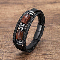 Load image into Gallery viewer, Multi-layer Stone Charm Bracelet
