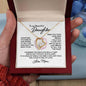 To My Daughter - Forever Love Necklace