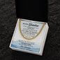 To My Grandson - Cuban Link Chain