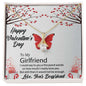 To My Girlfriend - Alluring Beauty Necklace - Romantic Gift for Girlfriend