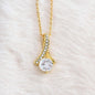 To My Lovely Wife - Alluring Beauty Necklace - PrittiJewelry