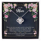 To My Mother - Love Knot Necklace