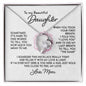 To My Daughter - Forever Love Necklace