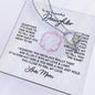 To My Daughter - Forever Love Necklace