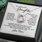 To My Daughter - Forever Love Necklace