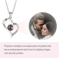Load image into Gallery viewer, Personalized Heart Photo Projection Necklace
