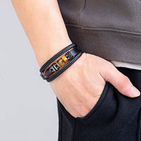 Load image into Gallery viewer, Multi-layer Stone Charm Bracelet
