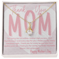 (Almost Sold Out) Thank You Mom Mother's Day Necklace - Alluring Beauty - PrittiJewelry