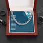 Dad Cuban Link Chain Necklace -