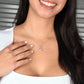 To My Daughter - Alluring Beauty Necklace (Yellow & White Gold Variants) with MC - A Timeless Gift of Love - PrittiJewelry