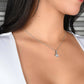 To My Daughter - Alluring Beauty Necklace (Yellow & White Gold Variants) with MC - A Timeless Gift of Love - PrittiJewelry